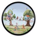Póster Oliver Robins - Fiesta en la casa del árbol - Redondo