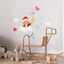 Wall Sticker Sandmand på en sky om foråret - 50x70 cm