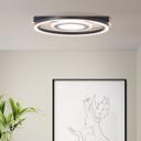 Deckenleuchte Leopold, braun, 5,5 x 39 cm, Holz Moderne LED-Deckenleuchte, dimmbar