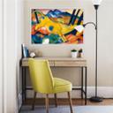 Zelfklevende Poster - Marc - Yellow Cow