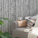 A.S. Creation tapet birke skov i hvid og grå non-woven tapet skov