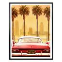 Póster Butterworth - Coche antiguo en Los Ángeles