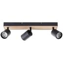 Spotbalken Joris, braun, 42 x 15,3 cm, Metall Spotbalken
