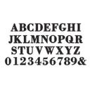 MDF bogstaver - Bodoni