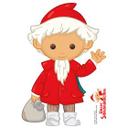 Wallsticker Sandmanden blinker