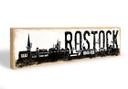 Sleutelbord Rostock Skyline + 5 Haken
