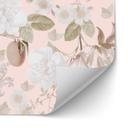 Selvklæbende stænkplade til køkken boho-illustration med blomster og frugt - UN Designs