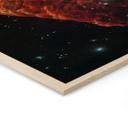 Cuadro de madera James Webb Telescope - Cosmic Hurricane Herbig Haro 49/50