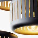 Pendelleuchte Silvio, gold, 120 x 52 cm, Metall Pendelleuchte