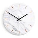 Horloge murale en verre - Marbre 04