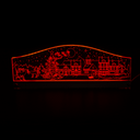 Décoration LED - Paysage de Noël