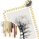 Plakat - Kubistika - Tree Study 01