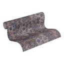 Papel pintado tejido-no tejido Livingwalls Papel pintado azulejos Finca Home beige, marrón, morado