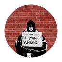 Plakat Banksy - Keep Coins