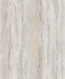 Non-woven tapet med skinnende, grov struktur i beige gipslook