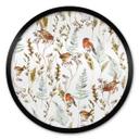 Póster de gorriones y petirrojos - Diseños ONU - Redondo