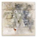 Cuadro de madera Schmucker - Dejar ir - 40x41,5 cm