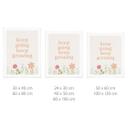 Plakat Keep going keep growing | Mindset-plakat med motiverende slogan