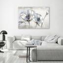 Canvasbillede, Blomster i hvid Shabby Chic
