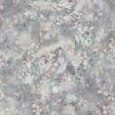 Papel pintado tejido-no tejido floral con hojas en gris