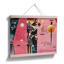 Póster Kandinsky - Rosa Rojo
