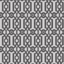 retro tapet i grafisk stil sort og hvid - vintage grafisk non-woven tapet