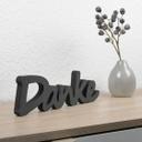 MDF bogstaver - Danke