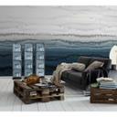 Livingwalls papier peint photo ARTist Within theTides  bleu, gris, blanc