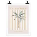 Póster Palmera en la Costa Azul - Grace Digital Art