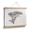 Póster Árbol minimalista en un paisaje tranquilo - Flour