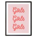 Plakat Kerr-Dineen - Girls Girls Girls