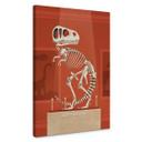 Lærredsprint - Braun - T-Rex