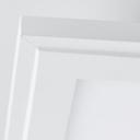 Deckenleuchte Albert, weiß, 39,6 x 39,6 cm, LED Panel, dimmbar