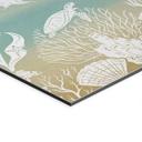Billede af undervandsverdenens paradis - Ombre - Kikki Belle – print på aluminium (Alu-Dibond)