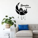 Sticker mural Ramadan Kareem - silhouette de lune