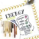 Poster - Energy Boost - carré