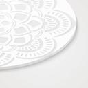 Akrylbillede, vinduesbillede til ophængning Geometrisk Mandala Ornament - Rund