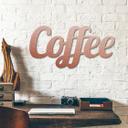 Letras de aluminio Dibond - Efecto cobre - Café