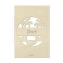 Cuadro decorativo de álamo - Travel Beach
