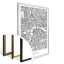 Póster mapa de Londres