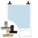 Poster My favourite colour – pastel blue
