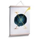 Affiche - Le X doré