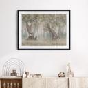 Poster schattige bosdieren tussen bomen - Ms Tiff