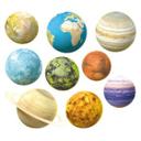 Wallsticker - Michel Agullo - Planetsæt