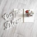 Letras decorativas 3D Carpe Diem