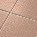 Azulejos Adhesivos filigrana en espiga - rosa oscuro - lote de 12