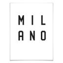 Póster - Tipografía Milano