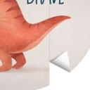 Tapet cirkel Dino Be Brave - T-Rex - Tunaboylu - vliesetapet/selvklæbende non-woven tapet