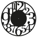 Adesivo murale + Orologio moderno XXL