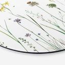 Tableau sur alu-Dibond rond Sir Edward - Prairie aux papillons